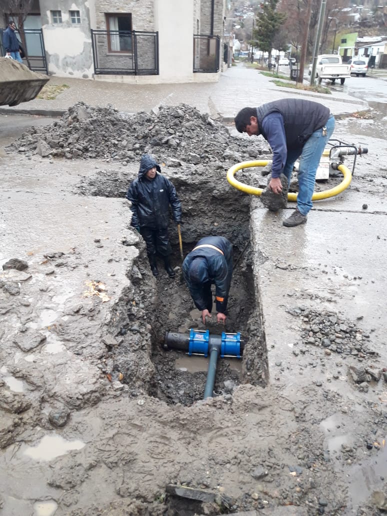 Se normaliza el suministro de agua en un amplio sector