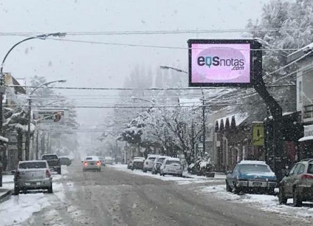 Rige un alerta meteorológico por fuertes nevadas en la cordillera