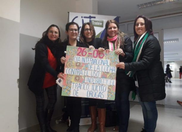 Salud concientiza sobre el uso indebido de drogas