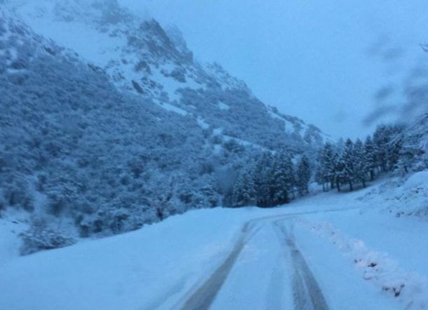 La Hoya demora su apertura por intensa nevada