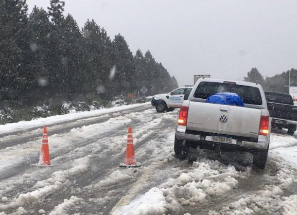 Varias rutas interrumpidas por las nevadas