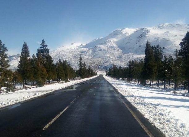 Rutas húmedas, pero transitables con precaución