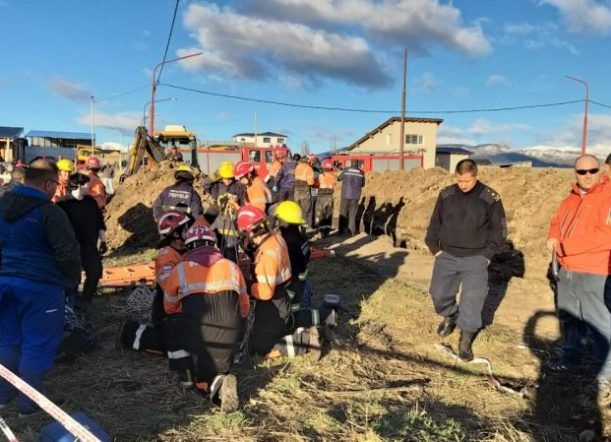 Tragedia: Dos trabajadores murieron en un desmoronamiento