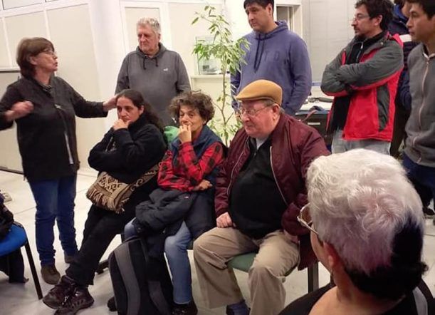 Los jubilados matienen el reclamo en SEROS hace 18 días