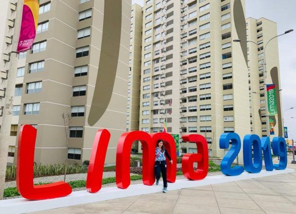 Florencia Romero se prepara en la Villa Olímpica de Lima