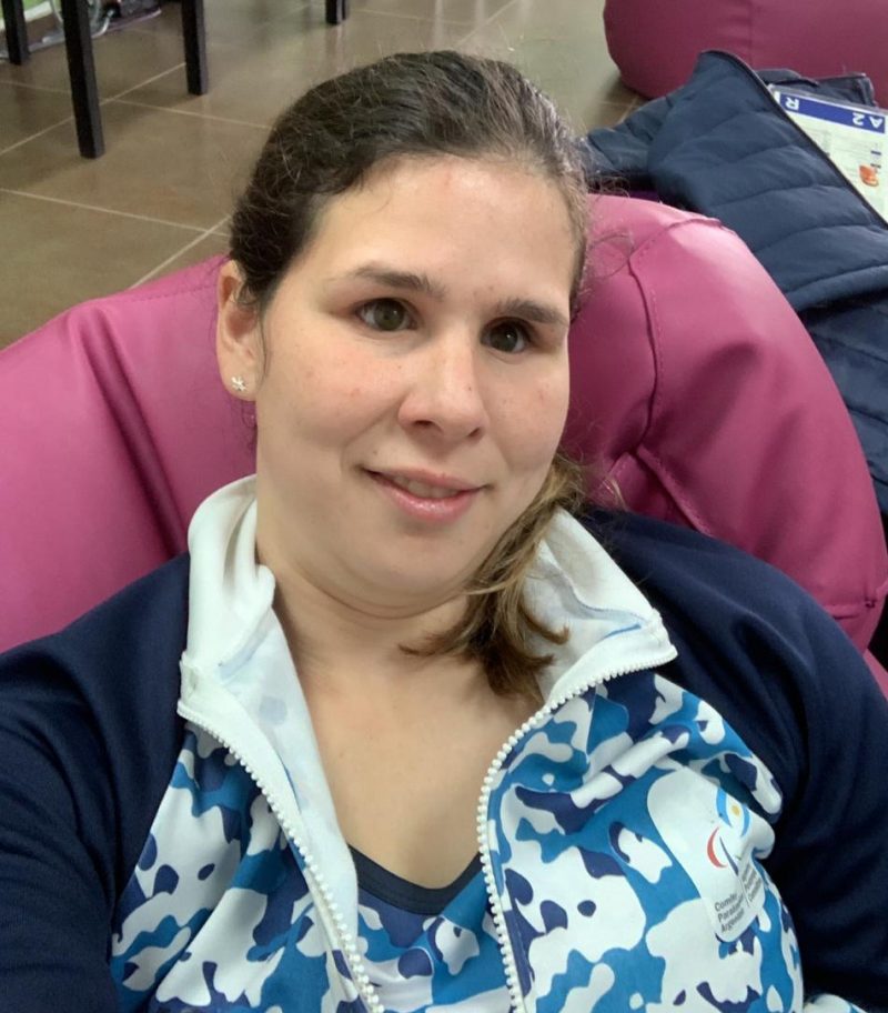 Florencia Romero se prepara en la Villa Olímpica de Lima