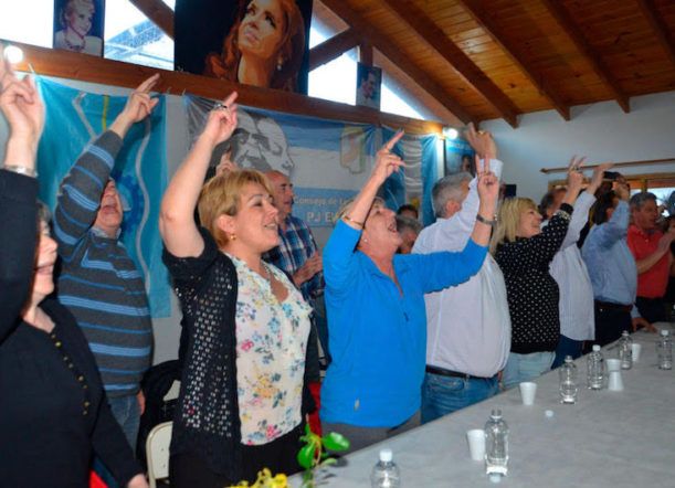 El Hoyo fue sede del festejo peronista en Chubut