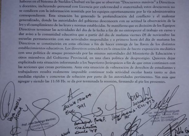 Directivos de las escuelas entregarán los edificios