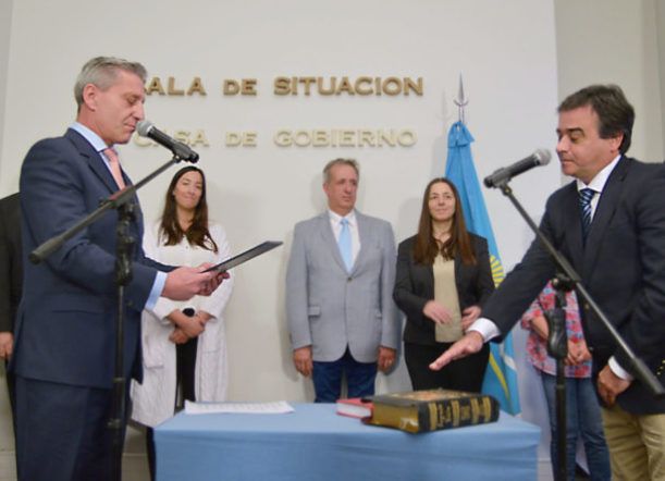 Asumió Meiszner en Educación y Avendaño irá a Coordinación