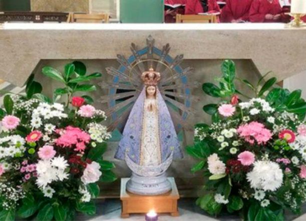 Llega a Esquel la Virgen de Luján