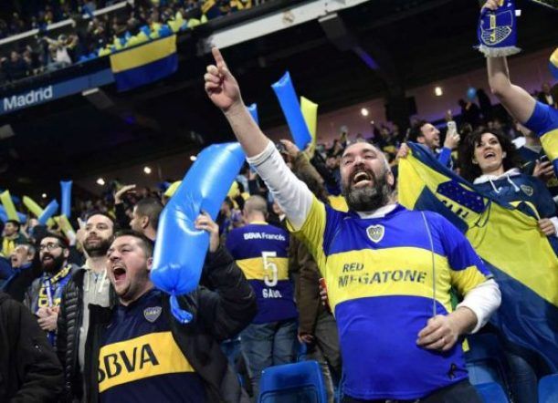 En Esquel, se festeja el día del hincha de Boca