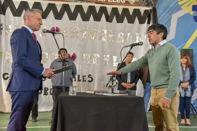 Juraron los Jefes Comunales de Chubut