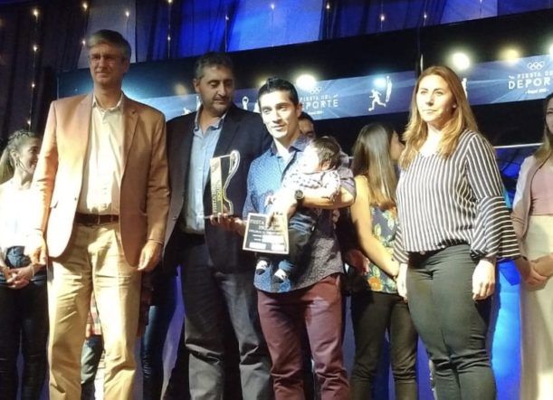 Joaquín Arbe es el deportista del año en Esquel