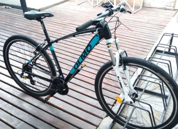 Hurtaron una bicicleta de un patio