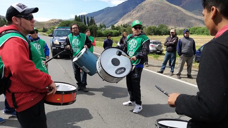 ATE volvió con el reclamo a la ruta 259