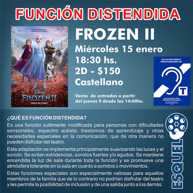 “Disney se inspiró en las funciones distendidas de Esquel”