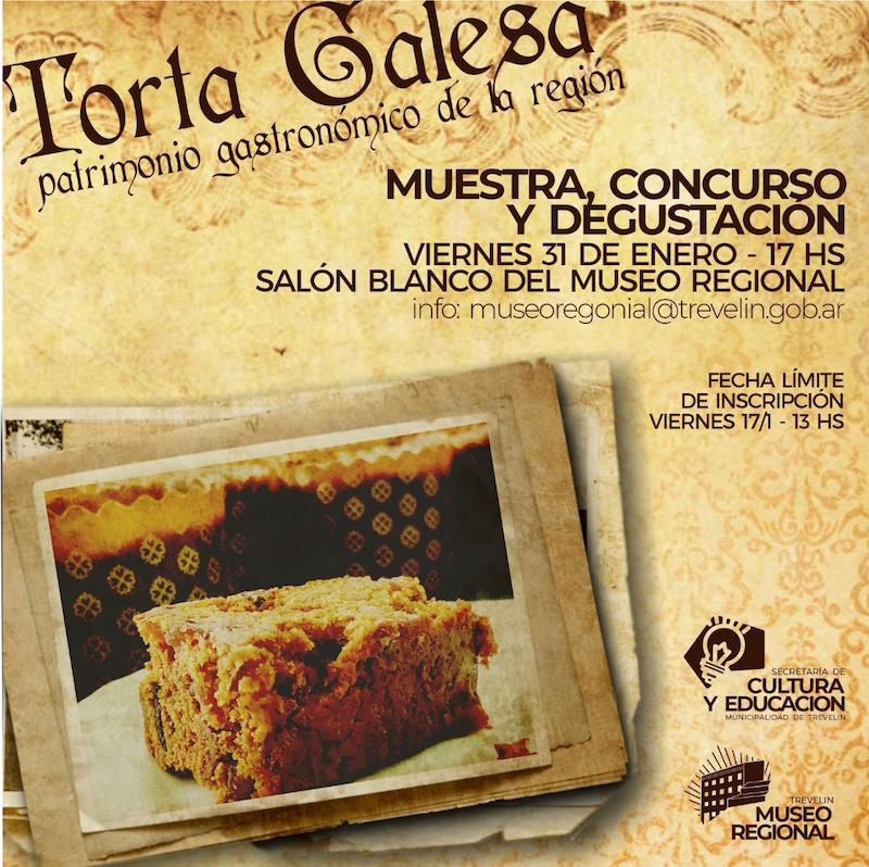 Trevelin elige su mejor torta galesa en una muestra