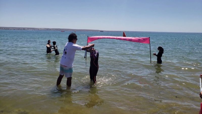 Aguas Abiertas: Ada Barrios ganó en Puerto Madryn