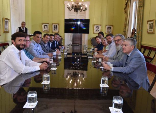 Intendentes del Frente de Todos gestionan ante funcionarios nacionales