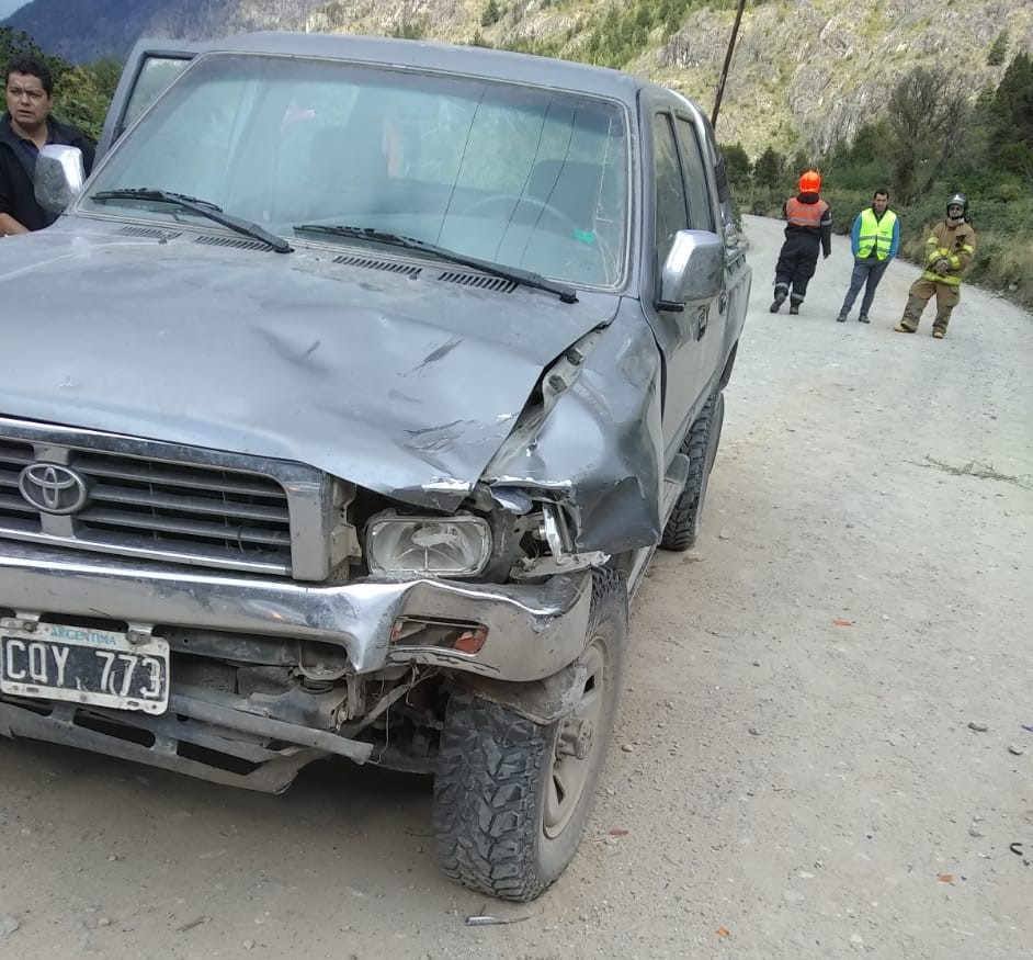 Un motociclista lesionado en un choque en El Hoyo