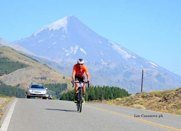 Jorge Leyton ganó el “Gran Fondo Volcán Lanín”