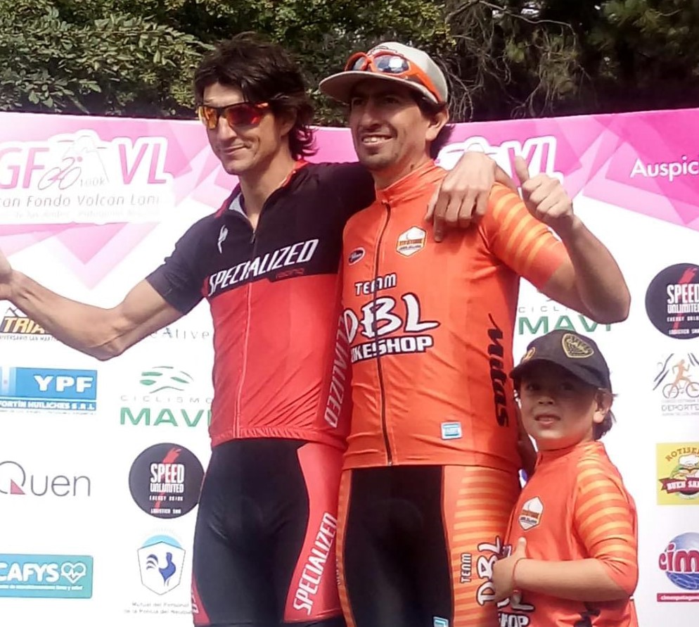 Jorge Leyton ganó el “Gran Fondo Volcán Lanín”