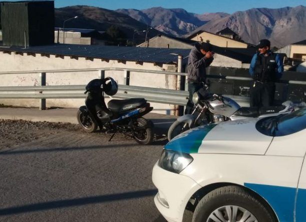 Inédito secuestro de motocicletas en diferentes controles