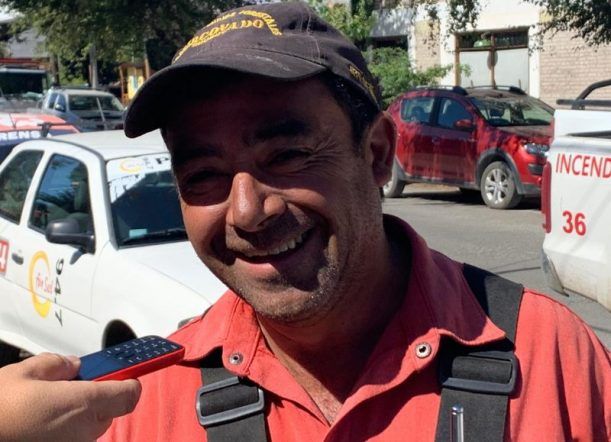 Incendio: Se está realizando la guardia de cenizas