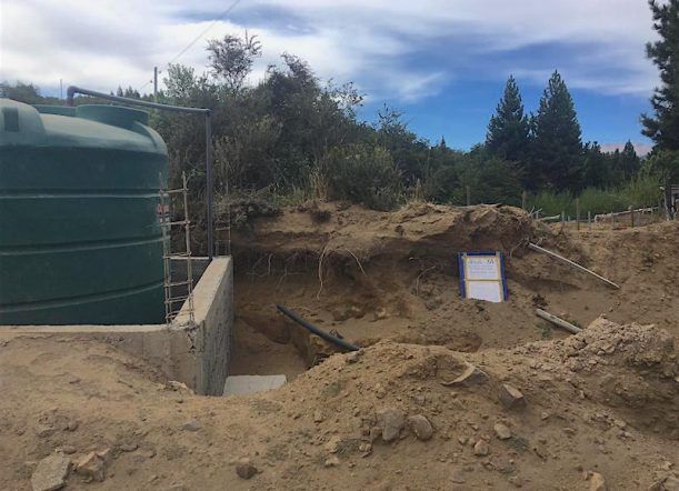 Río Percy: Cerca de finalizar la obra de agua