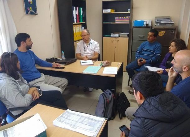 Ingram se reunió con autoridades sanitarias por la pandemia
