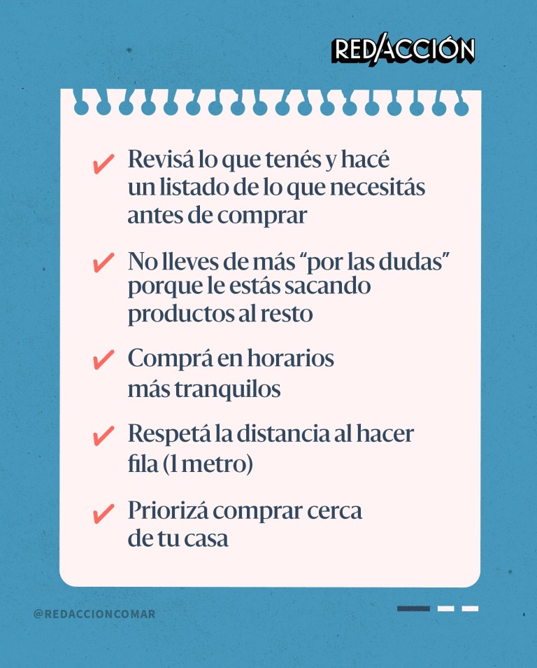 Cuarentena: cómo ser un consumidor responsable