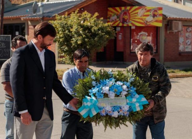 En Trevelin, también se recordó a los caídos en Malvinas