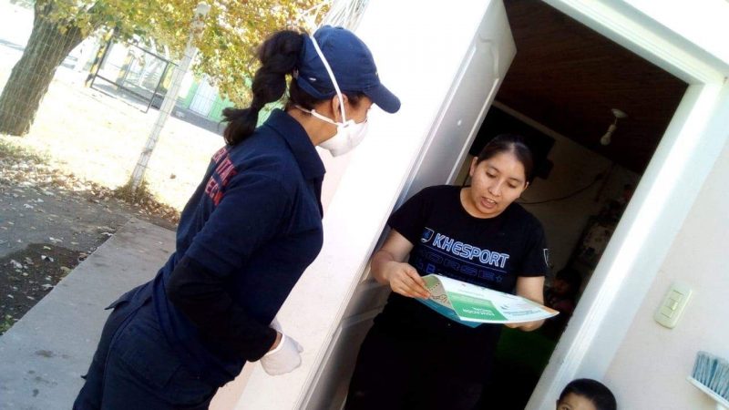 Reparten cuadernillos para estudiar en cuarentena