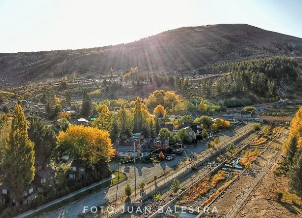 Este martes será otro día de frío pero con sol en Esquel (Foto: Juan Balestra)