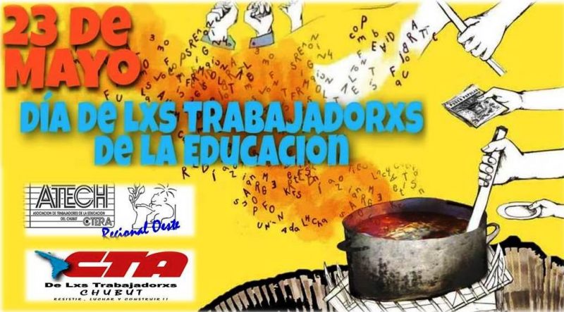 Día del Trabajador de la Educación: ATECH organiza Olla Popular