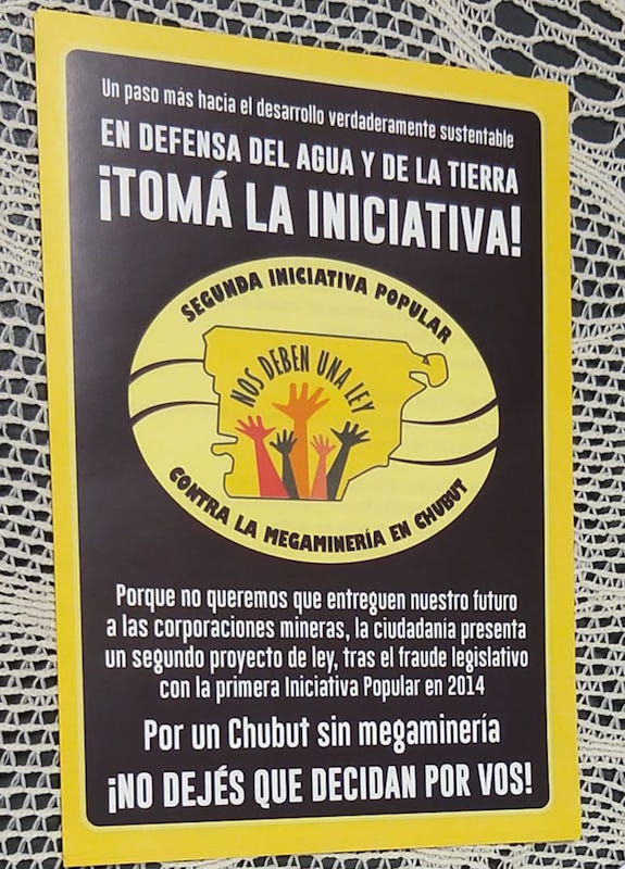No a la Mina reimpulsa la Iniciativa Popular