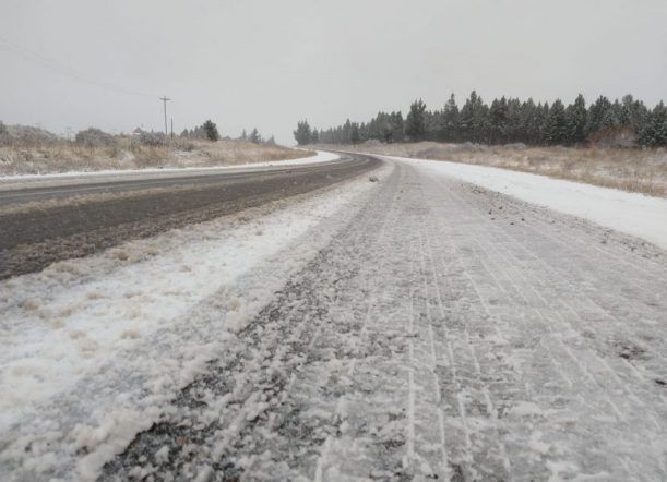 Rutas: Extrema precaución para circular entre Esquel y Trevelin