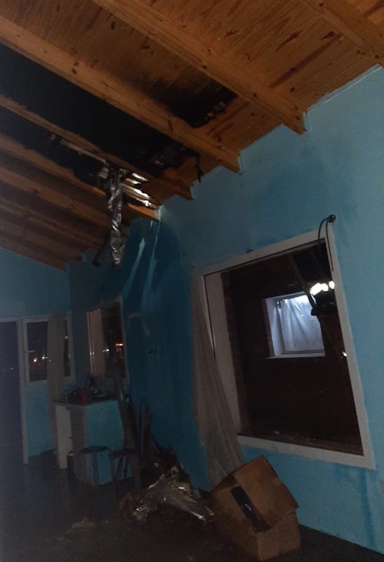 Sofocaron principio de incendio en una casa tutelada