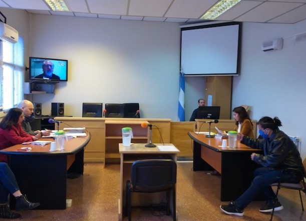 Audiencia por acoso y amenazas: El imputado negó los hechos