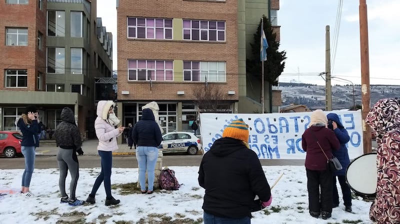 Audiencia por acoso y amenazas: El imputado negó los hechos