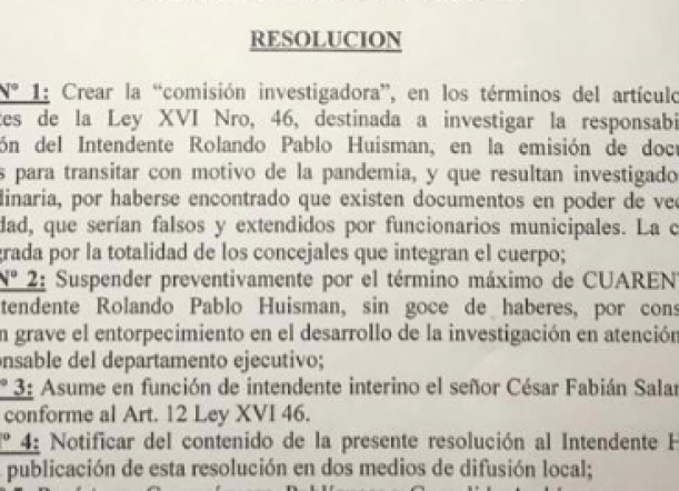 ¿Qué dicen las resoluciones de las suspensiones de El Hoyo?