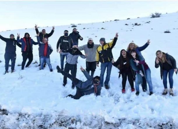 Polémica por las fotos de diputados en zona del temporal