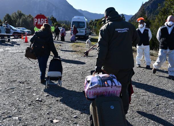 Emotivo “operativo regreso” de los varados en Chile y Argentina