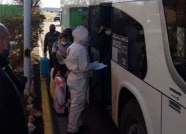 Esquel: este lunes llega un colectivo con pasajeros de Córdoba