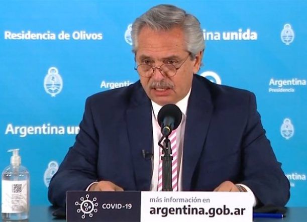 Alberto Fernández anunció tres semanas más de Aislamiento Social
