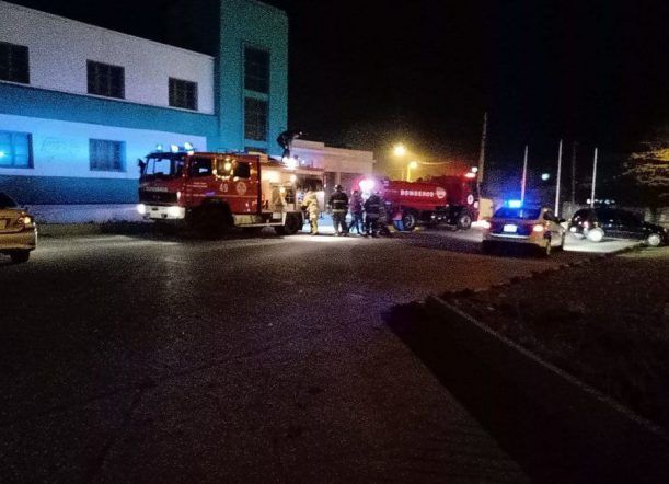 Llamativo incendio en la delegación del IPV de Comodoro