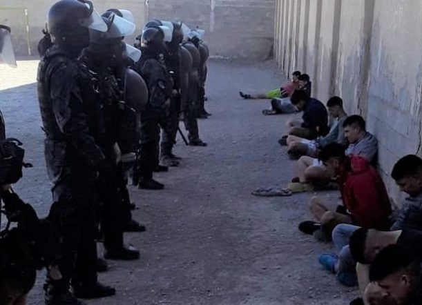 Violento motín en la Alcaidía de Trelew: un preso hospitalizado