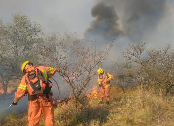 Brigadistas de la Comarca viajan a combatir incendios en Córdoba