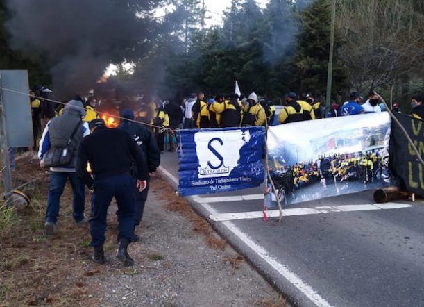 SITRAVICH y salud sostienen el reclamo en la ruta