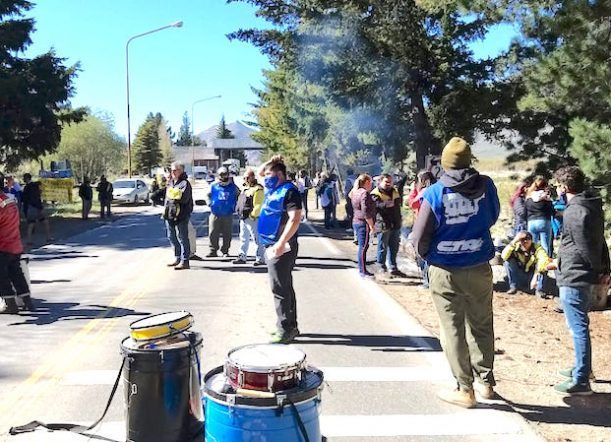 Estatales terminan la semana en la ruta, con panfleteada